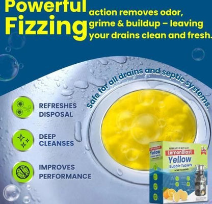 LemonRush™ Deep Clean Fizz Tabs (24pc)