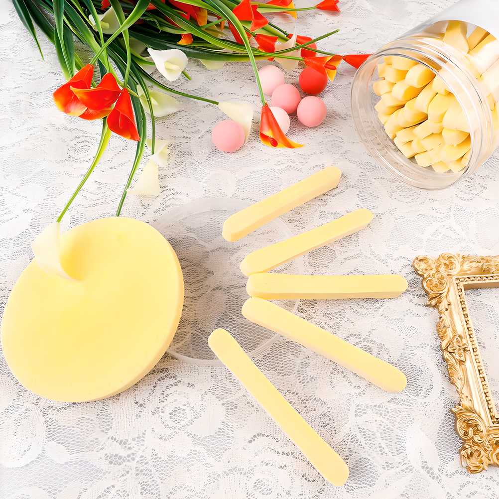 12 PCS Compressed Facial Sponge Set with Storage Container - Reusable Face Cleansing Sponges