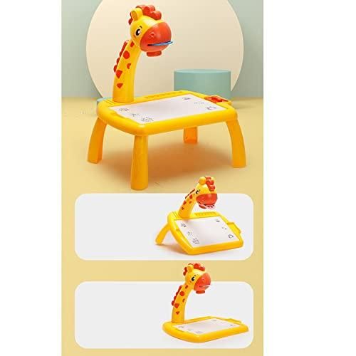 Projector Drawing Desk for Kids - Educational Art Painting Board with Light Tracing