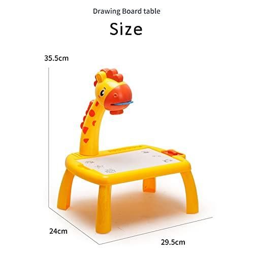 Projector Drawing Desk for Kids - Educational Art Painting Board with Light Tracing