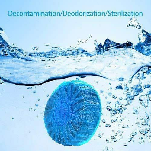 Toilet Cleaning Tablets - Deodorizer & Bathroom Cleaner (Pack of 10)