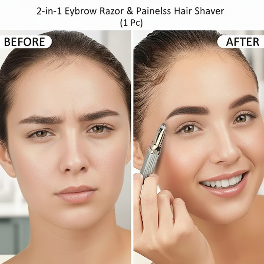 Feather Glow Painless Brow & Facial Trimmer