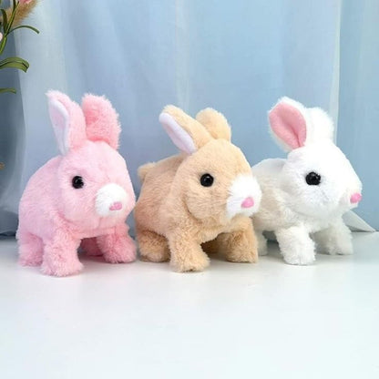 BunBun™ Musical Walking Bunny - Interactive Plush Toy with Wiggly Ears & Twitching Nose